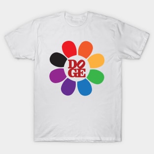 DOGE LOVE FLOWER T-Shirt